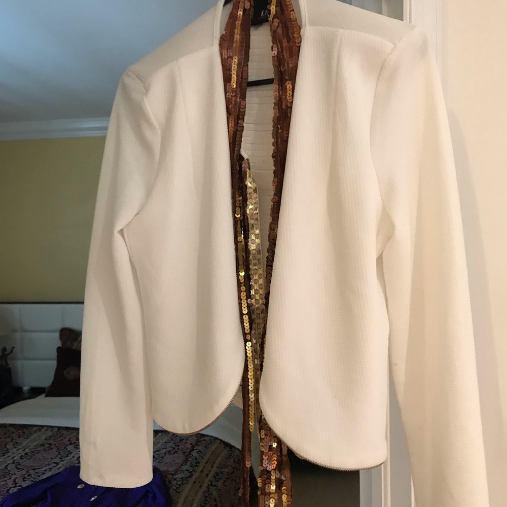 White blazer